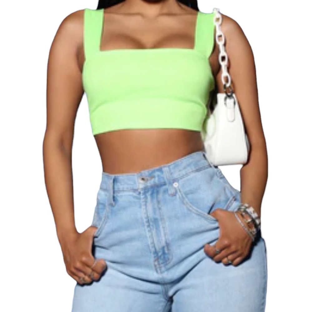 [Fashion Nova] Crop Tank Top
